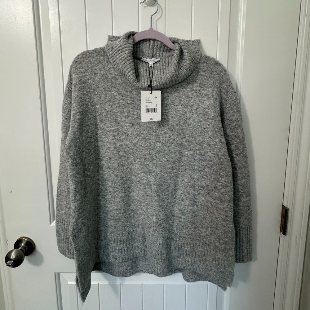 Gibson Latimer Gray Turtle Neck Sweater